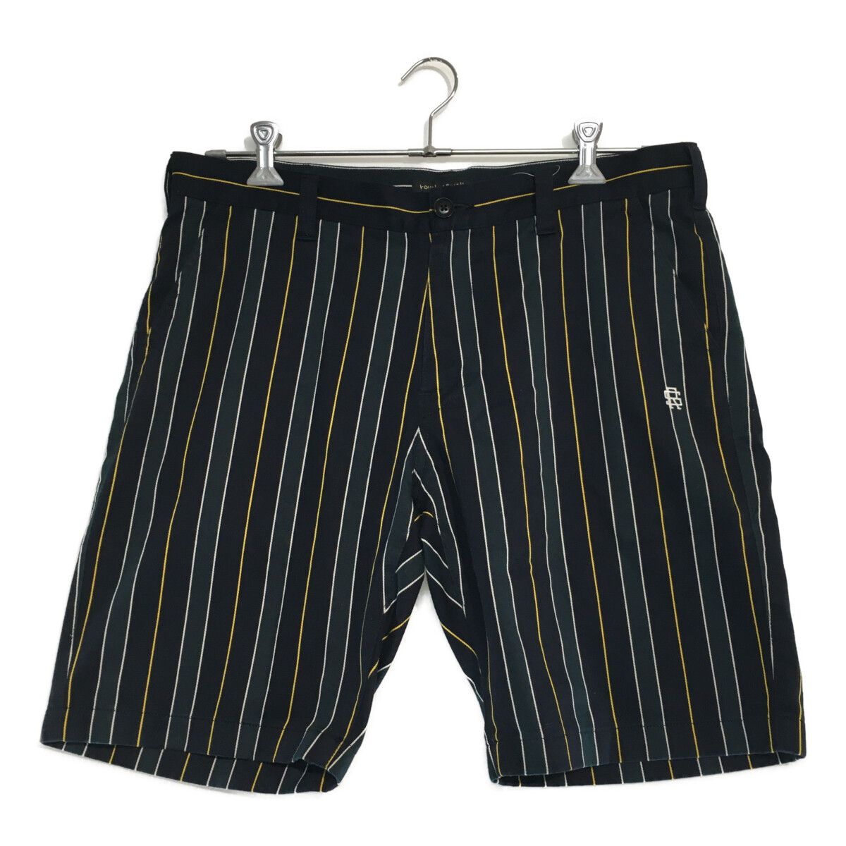 メンズ ラフ＆スウェル rough&swell ハーフパンツ 最高 XL 紺×緑