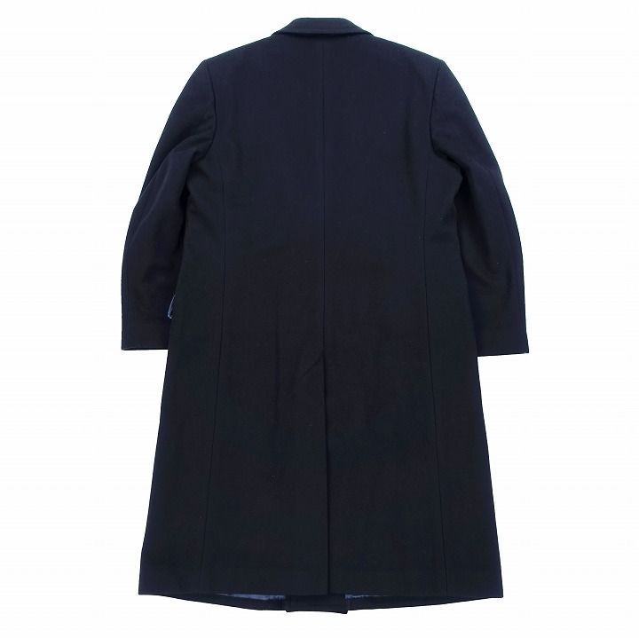 ブルックスブラザーズ カシミヤ混 チェスターコート ネイビー Lサイズ