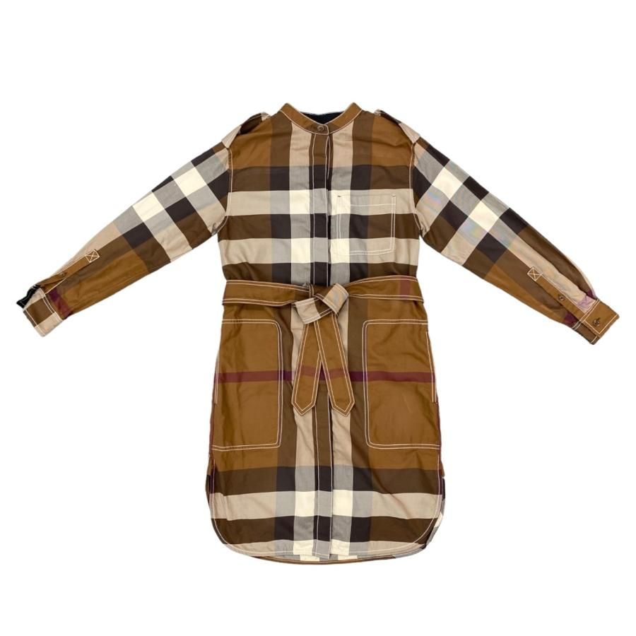 BURBERRY バーバリーチルドレン メガチェック柄 ワンピース 6Y 116