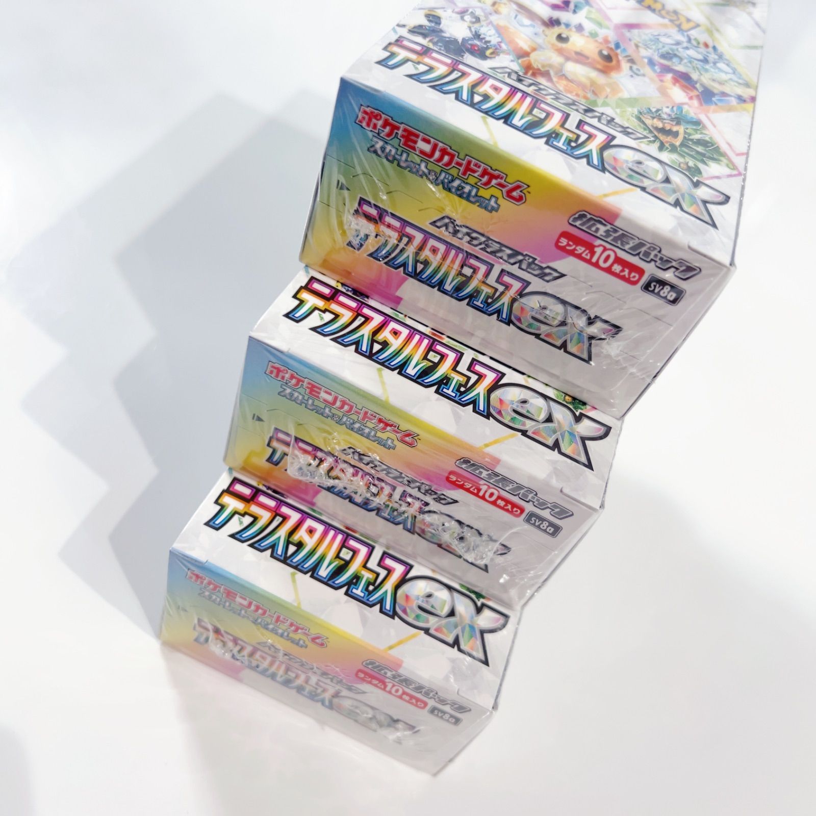 テラスタルフェスex、3BOX、シュリンクあり ポケモンカードゲーム