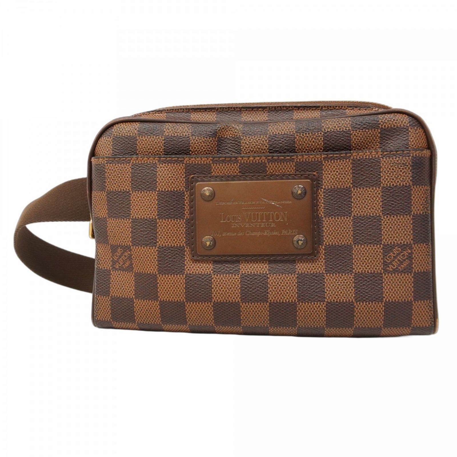 LOUIS VUITTON バムバック ブルックリン ウエストバッグ ダミエ