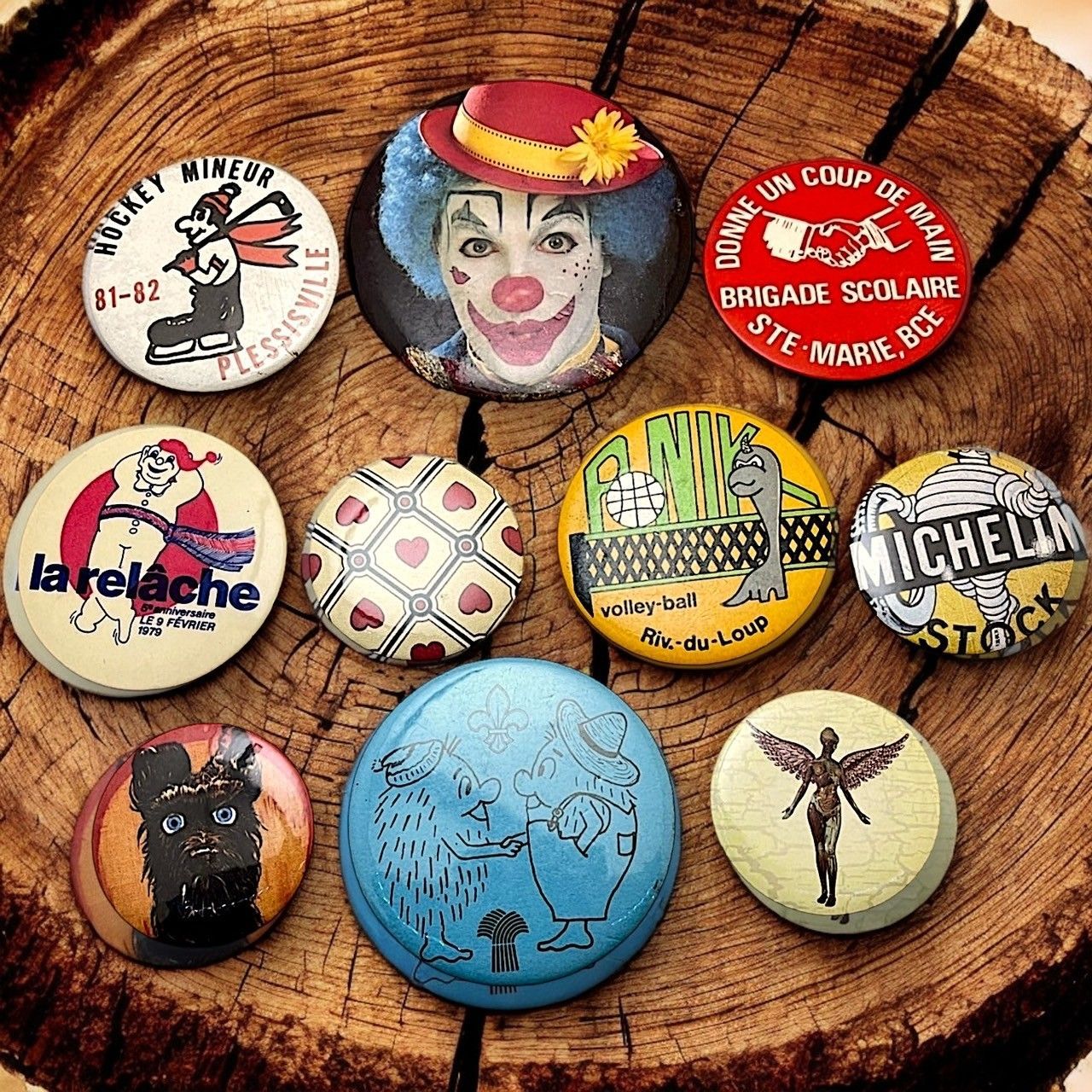 缶バッジ ビンテージ アンティーク B 50s ~ 60s 70s 80s 90s 00s 小物