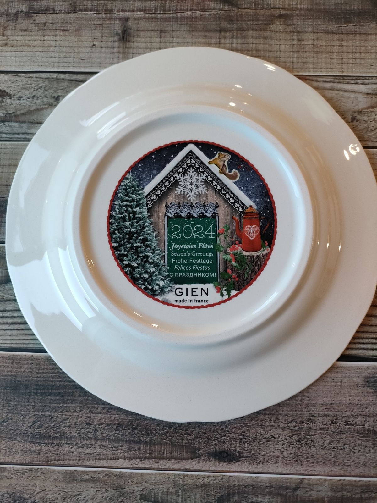 GIEN クリスマスプレート2024 シャレー - メルカリ