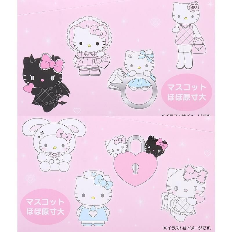 ハローキティ シークレットストラップ 全8種類 サンリオ 天使小悪魔
