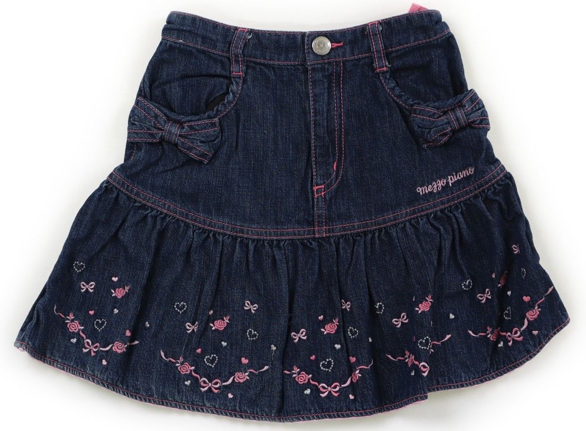 日*6様 レア！mezzopiano メゾピアノ ジャンパースカート130 ベ 日*6様