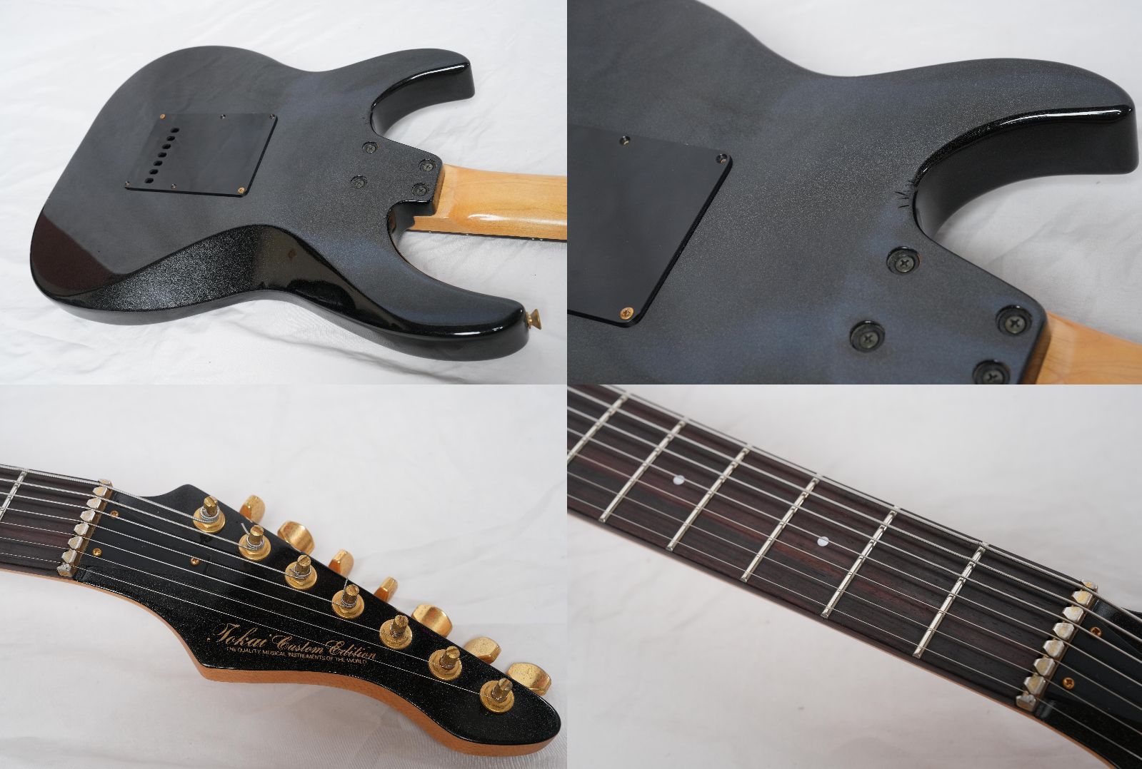 エレキギター トーカイ Tokai Custom Edition 黒 弦なし エレキギター