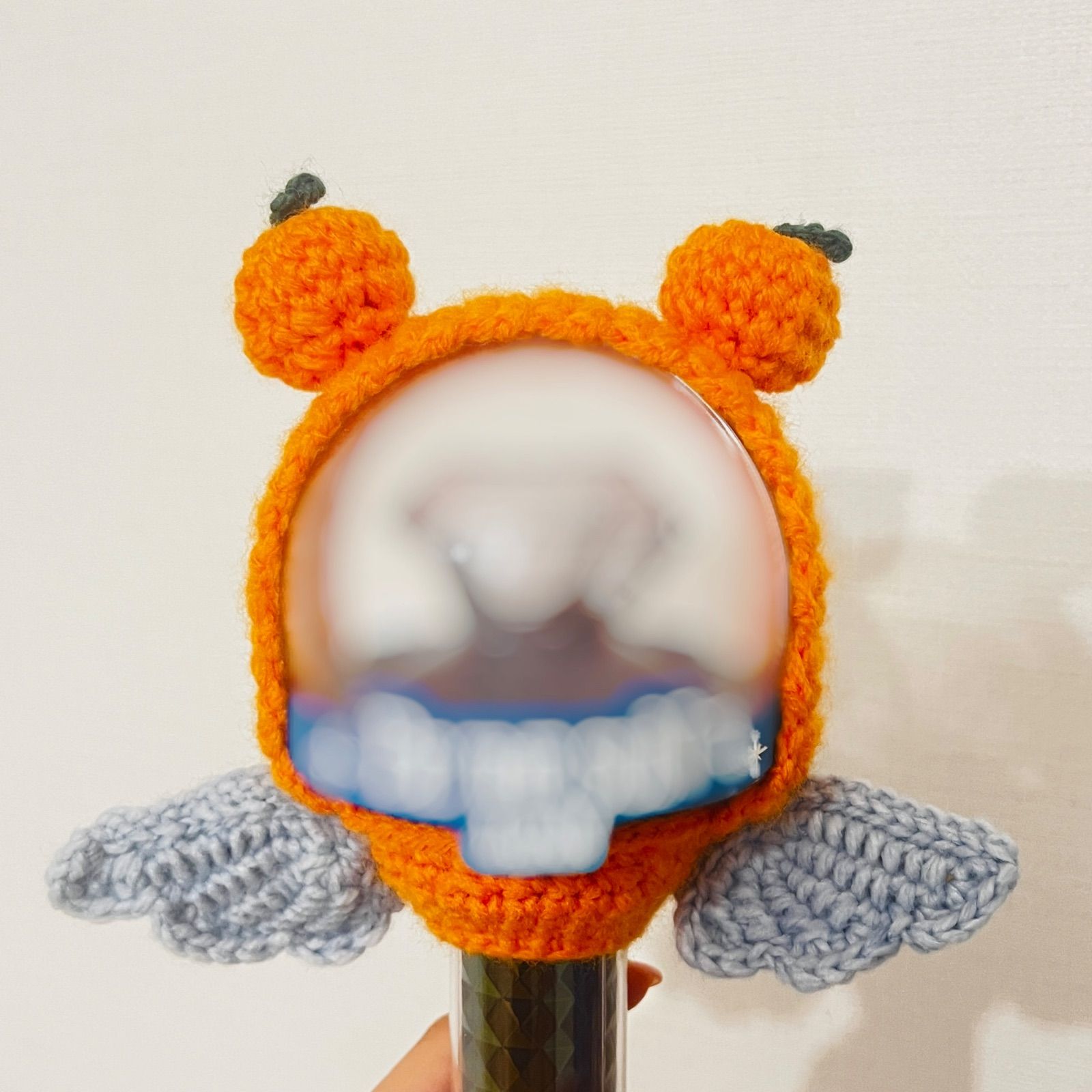 seventeen セブチ ペンライトカバー カラット棒 編み物 オーダーページ