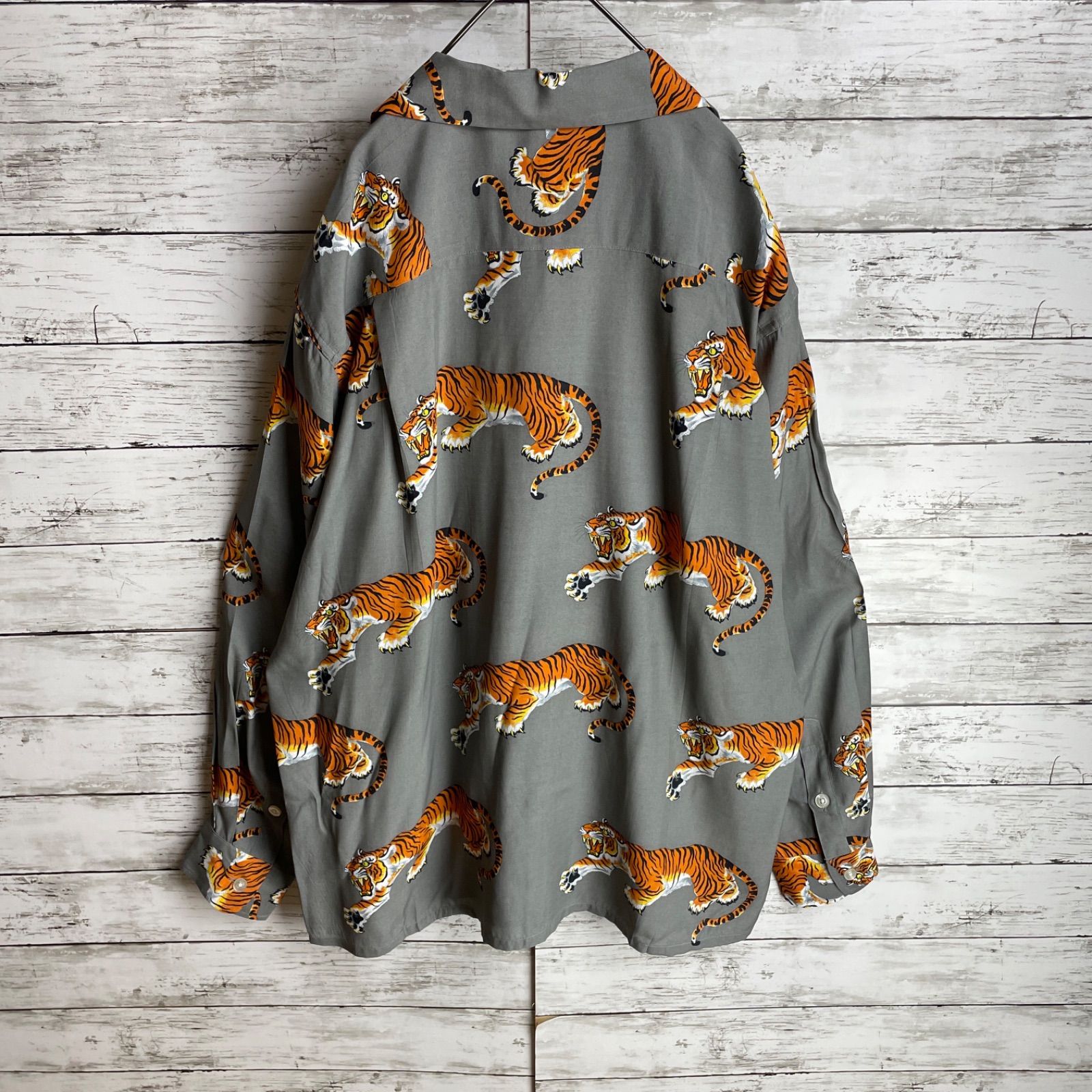 02242【美品】ワコマリア / WACKO MARIA ☆虎/タイガー ティムリーハイ