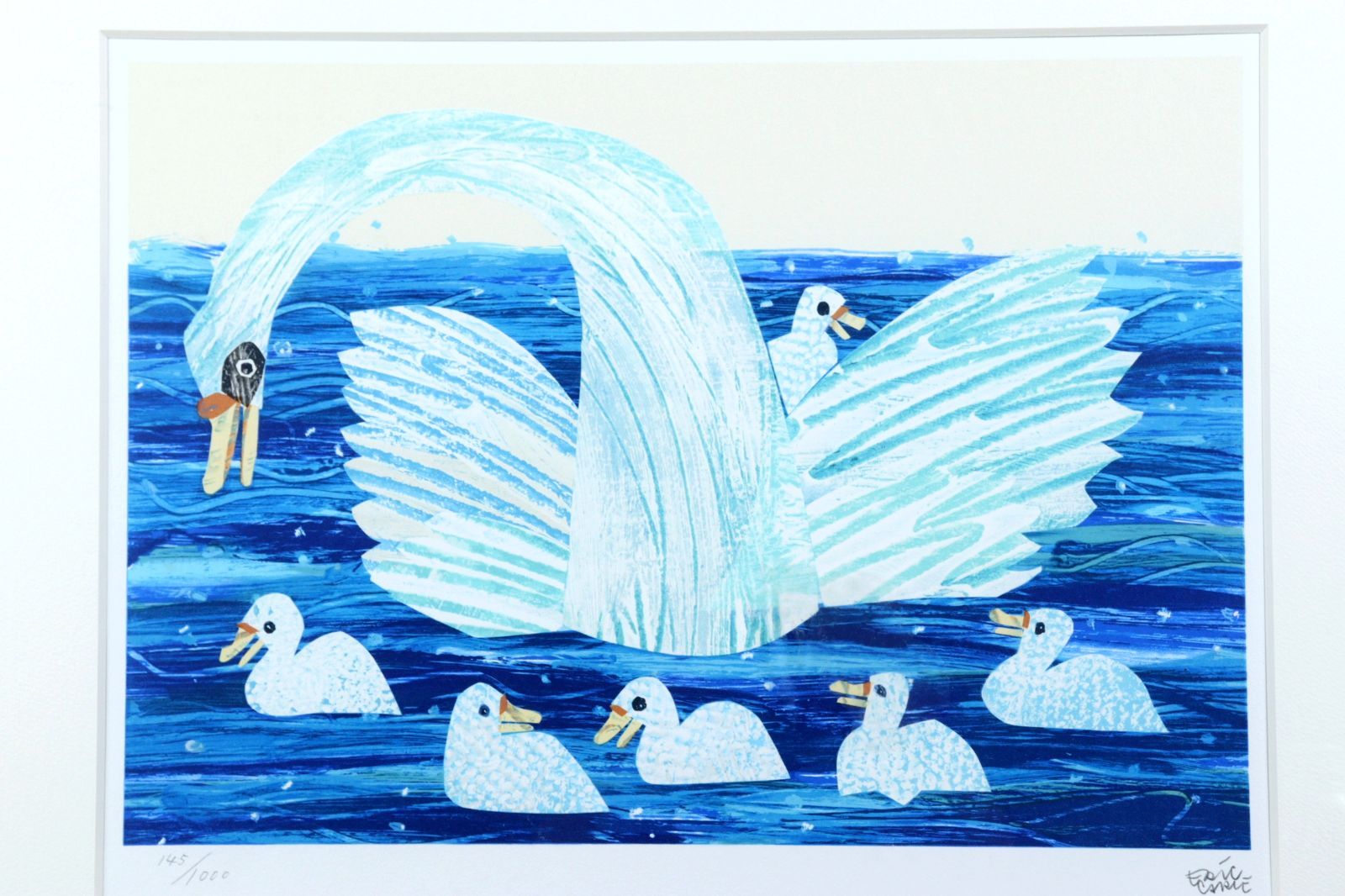 ▽エリック・カール Eric・Carle 「La Famille」 リトグラフ 145/1000