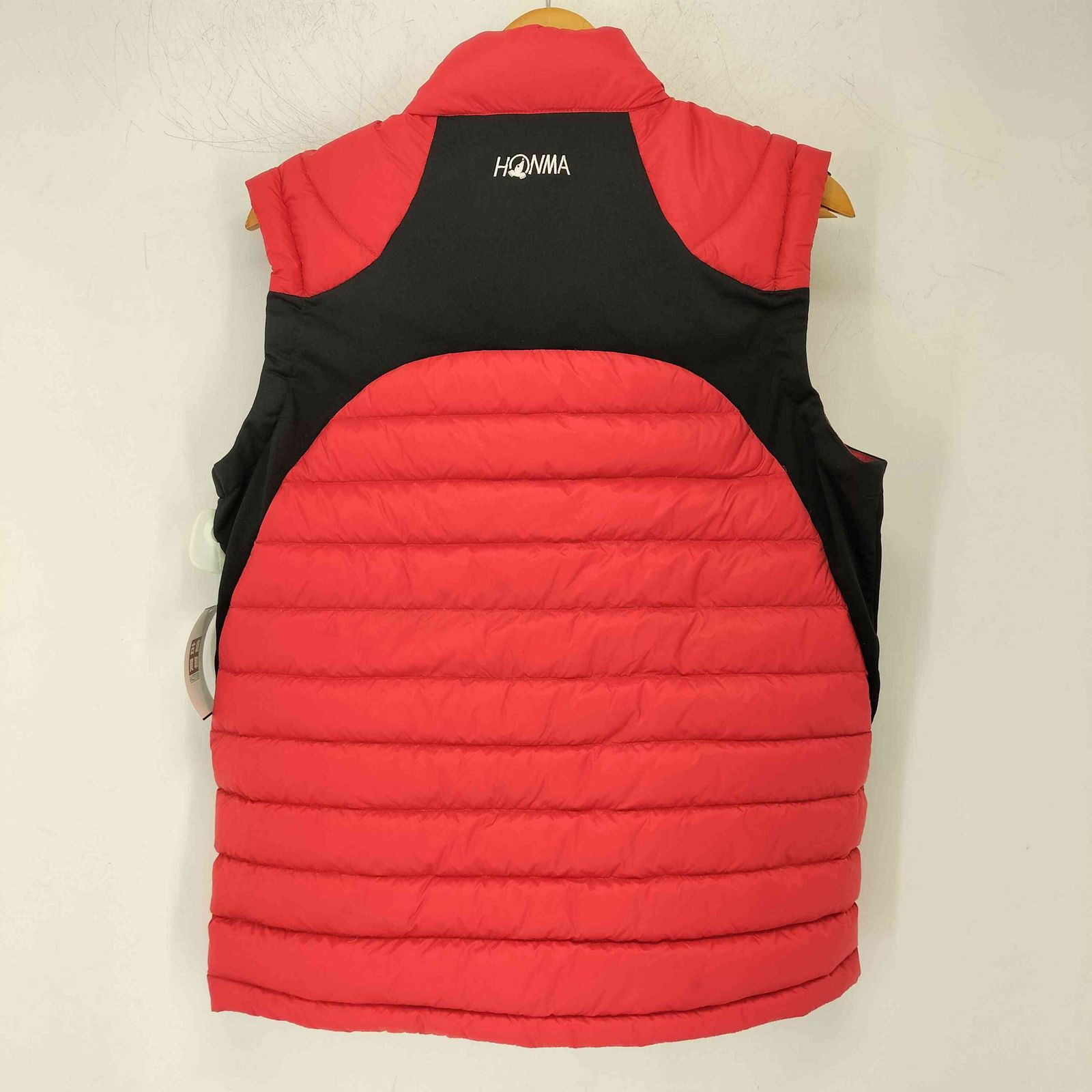 試着のみ⁄美品本間ゴルフ HONMA ダウンベスト Mサイズ グレー 試着