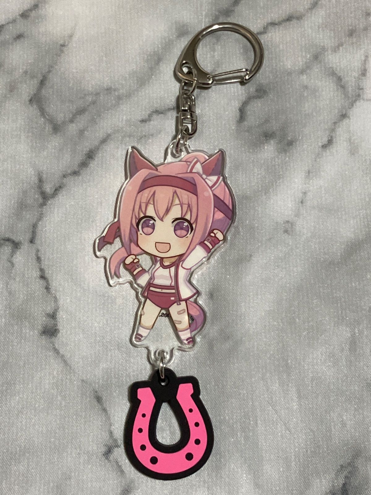 ウマ娘 ラバー蹄鉄つきアクリルキーホルダー ウマ娘 ファイン