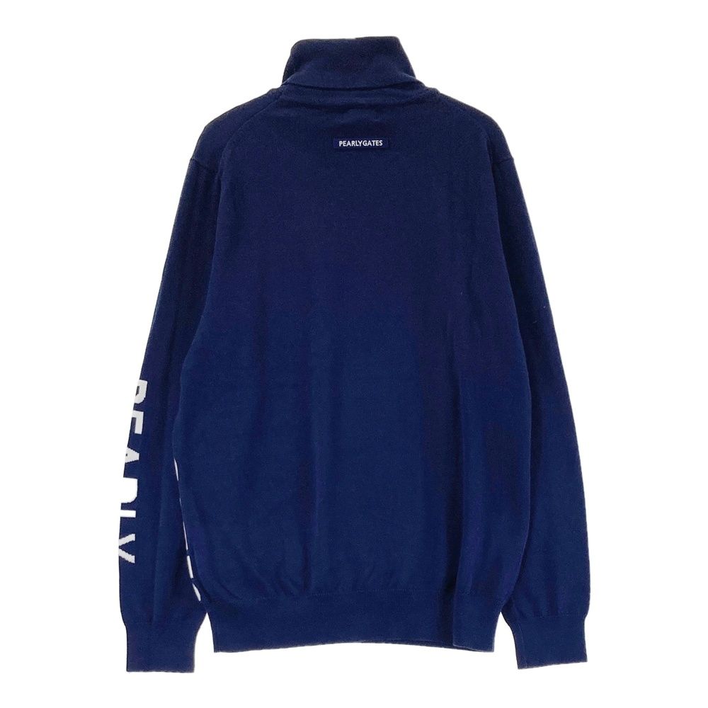 PEARLY GATES ダークネイビー ハイネックセーター ニット サイズ4