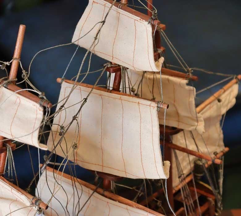 帆船 HMSエンデバー イギリス クック船長 モデルシップ - メルカリ