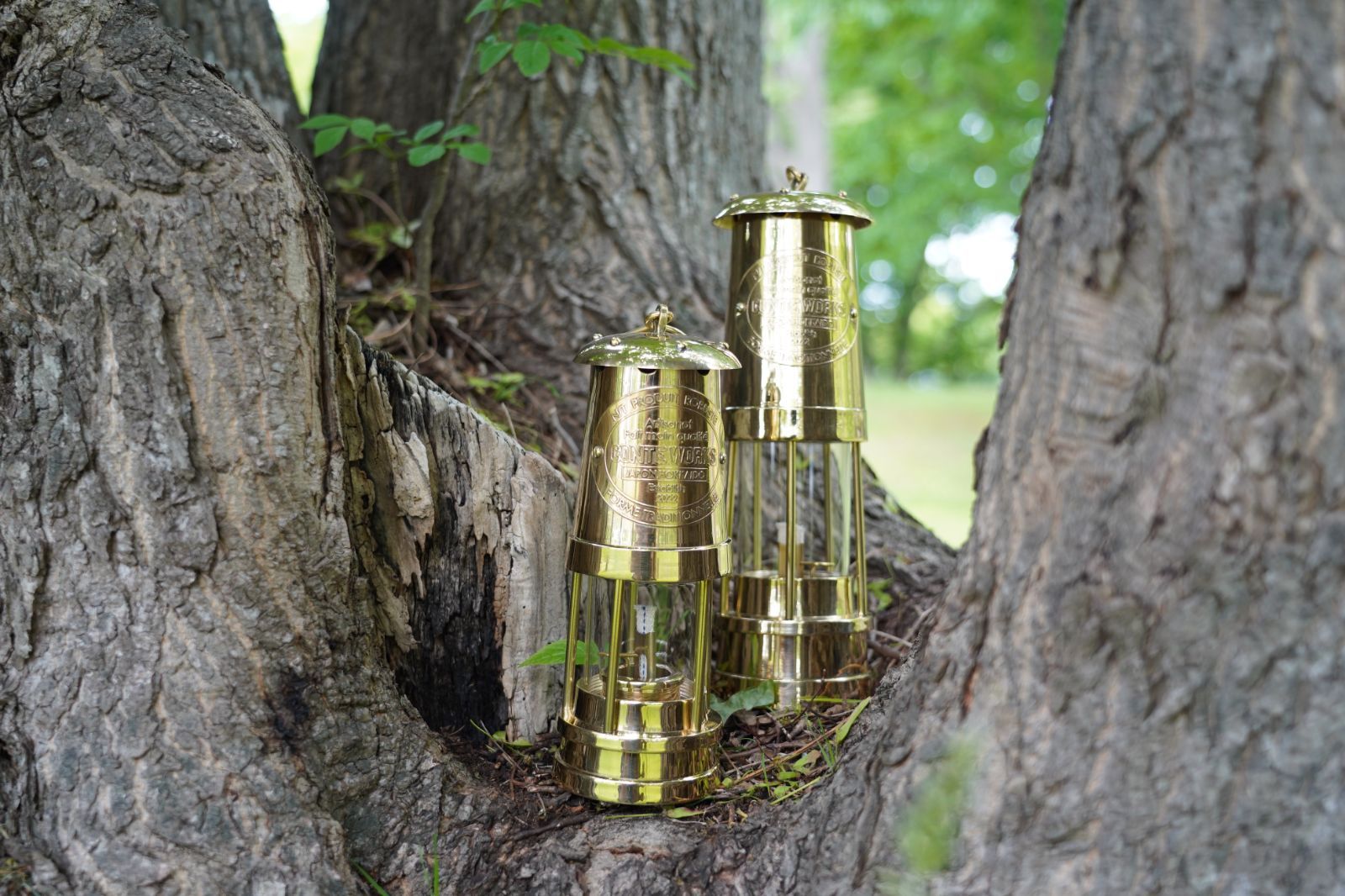 ウェールズ製 マイナーズランプ Miners Lamp 芯替え付き