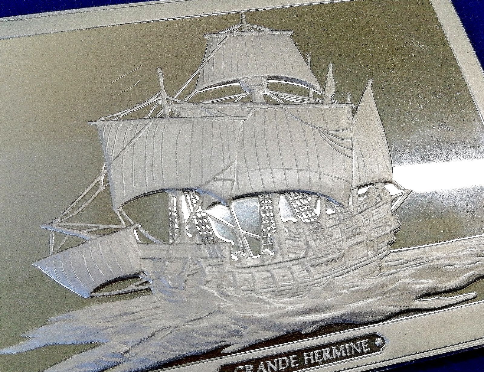 フランクリン ミント 偉大なる歴史上の帆船 8枚 インゴットシリーズ