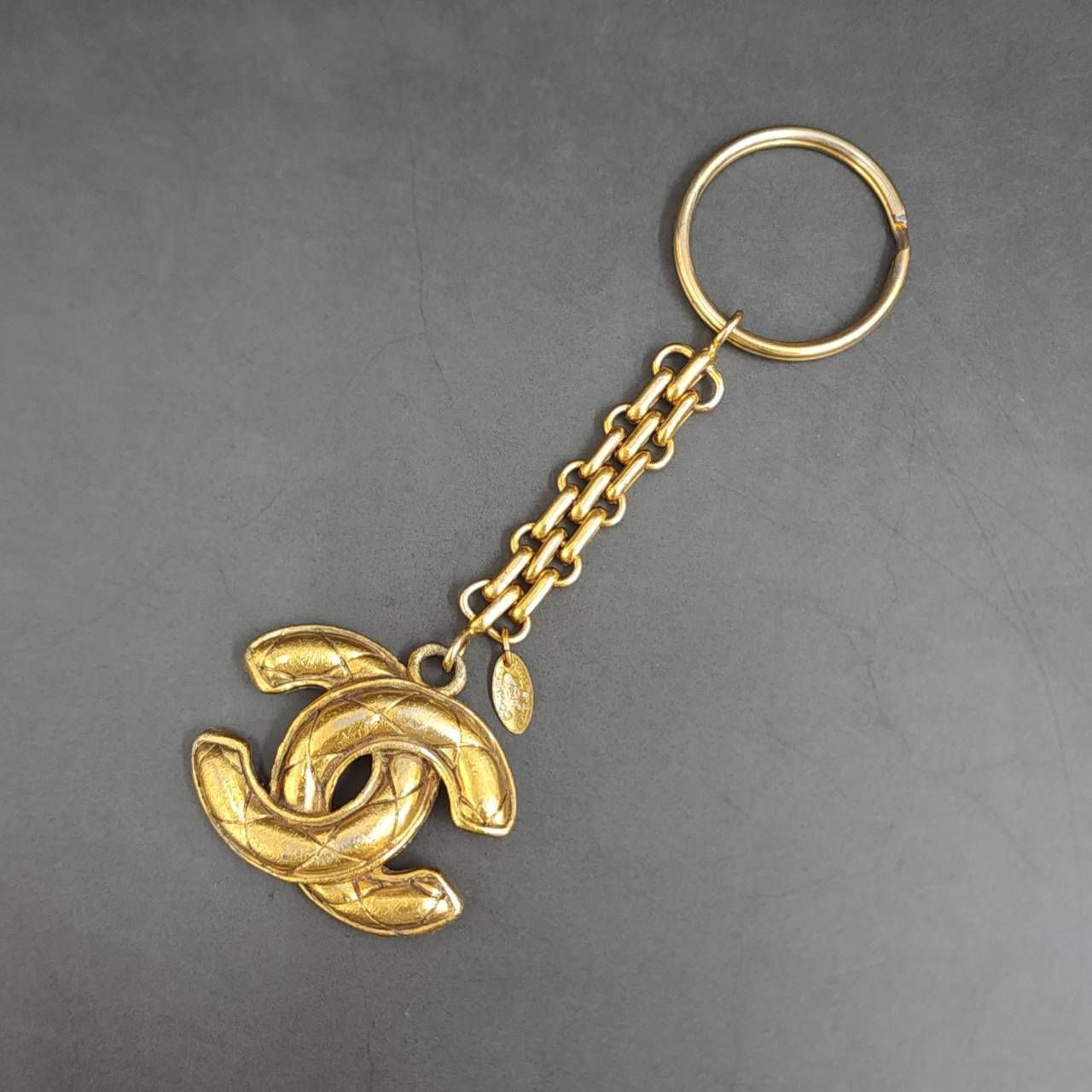 最終価格】CHANEL シャネル キーホルダー ココマーク マトラッセ