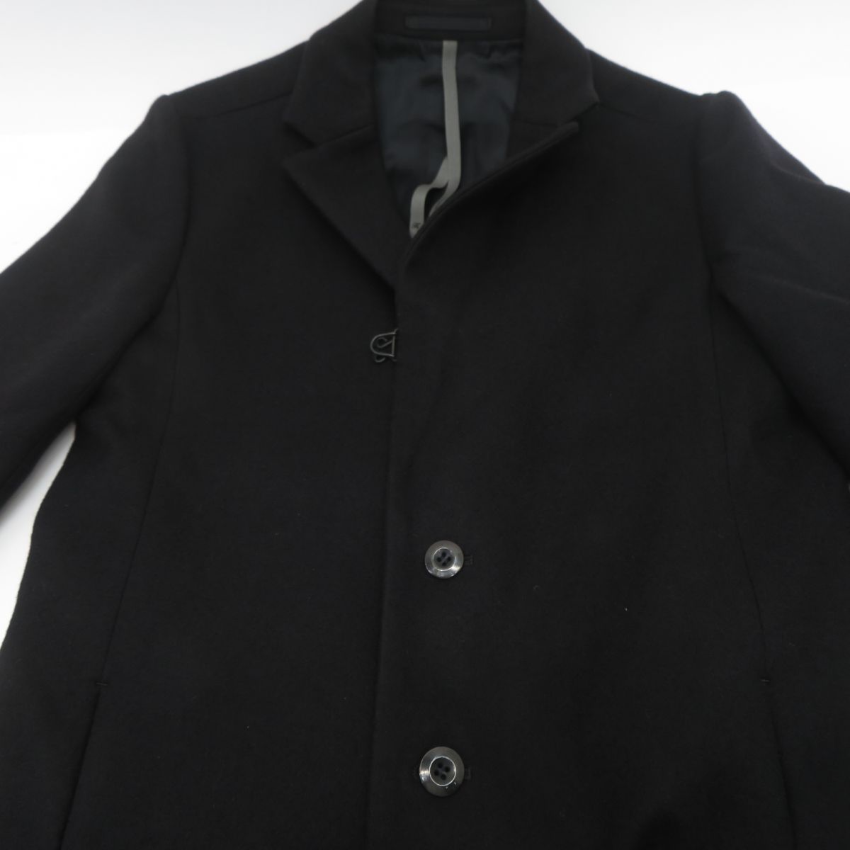 カズユキ クマガイ アタッチメント オフスケールメルトン ロングコート