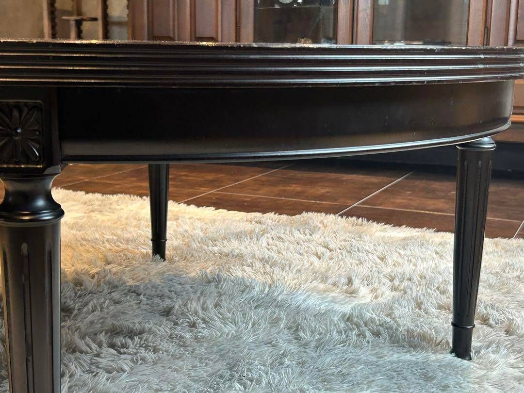 モリシゲ ローテーブル ラウンドローテーブル ブラウン テーブル 円卓