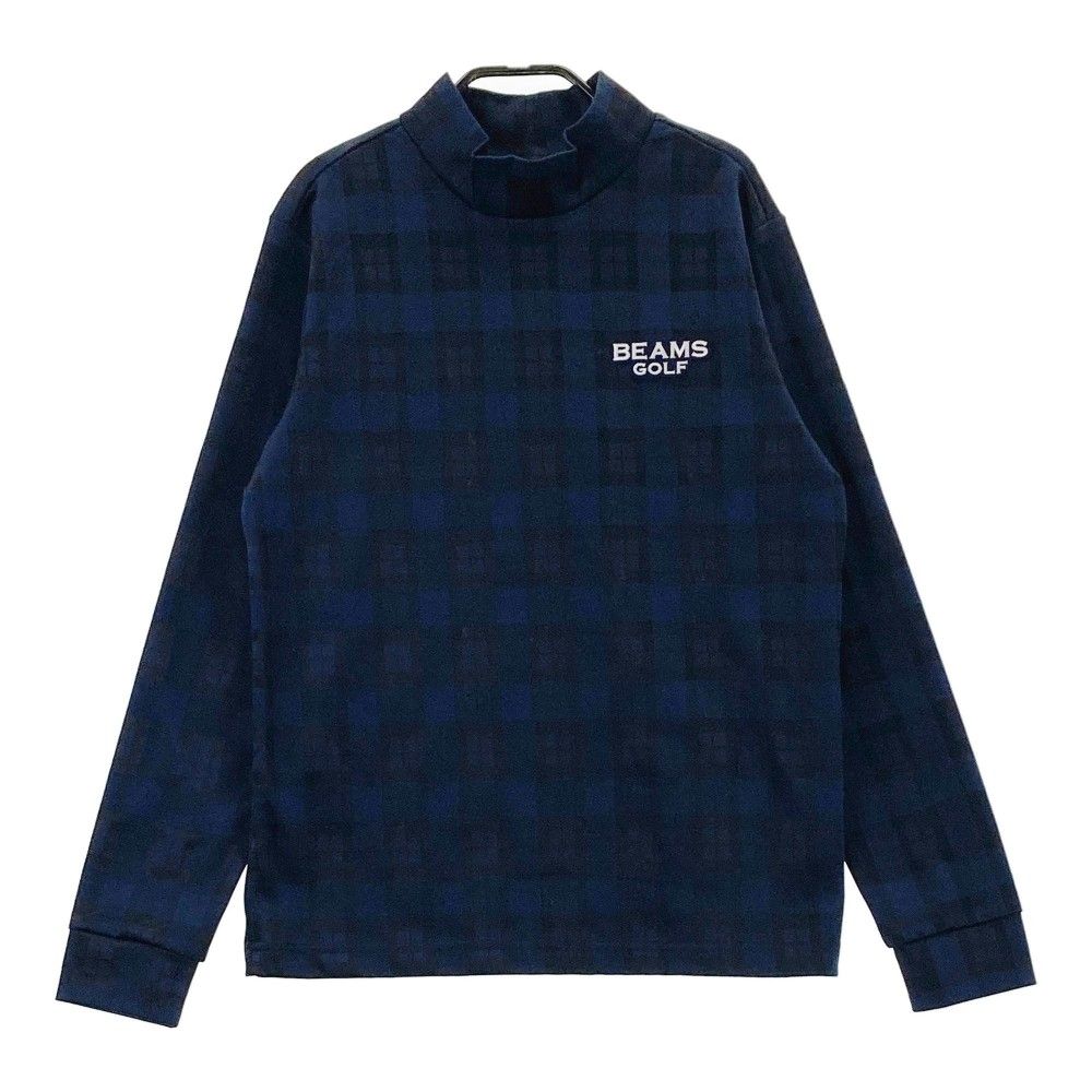 サイズ：L BEAMS GOLF ビームスゴルフ ハイネック 長袖Tシャツ