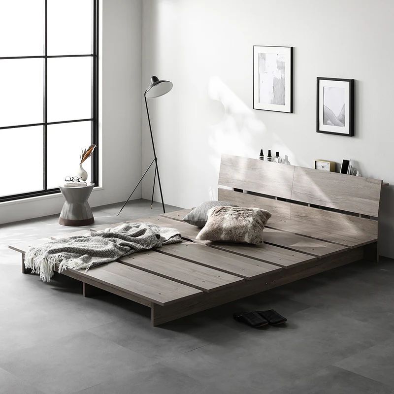 東京都杉並区 直渡し】 LOWYA すのこベッド セミダブル 東京都杉並区