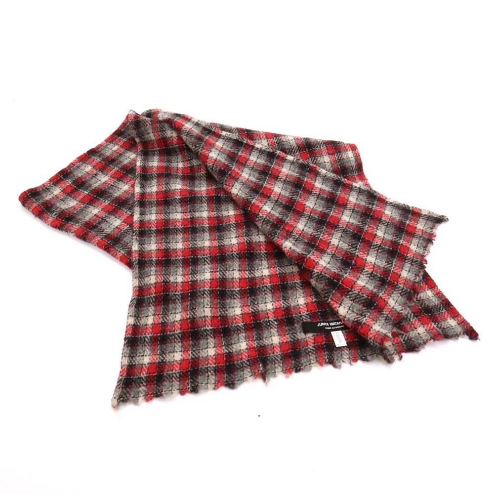 ジュンヤワタナベコムデギャルソン 日本製 モヘヤブレンド チェック