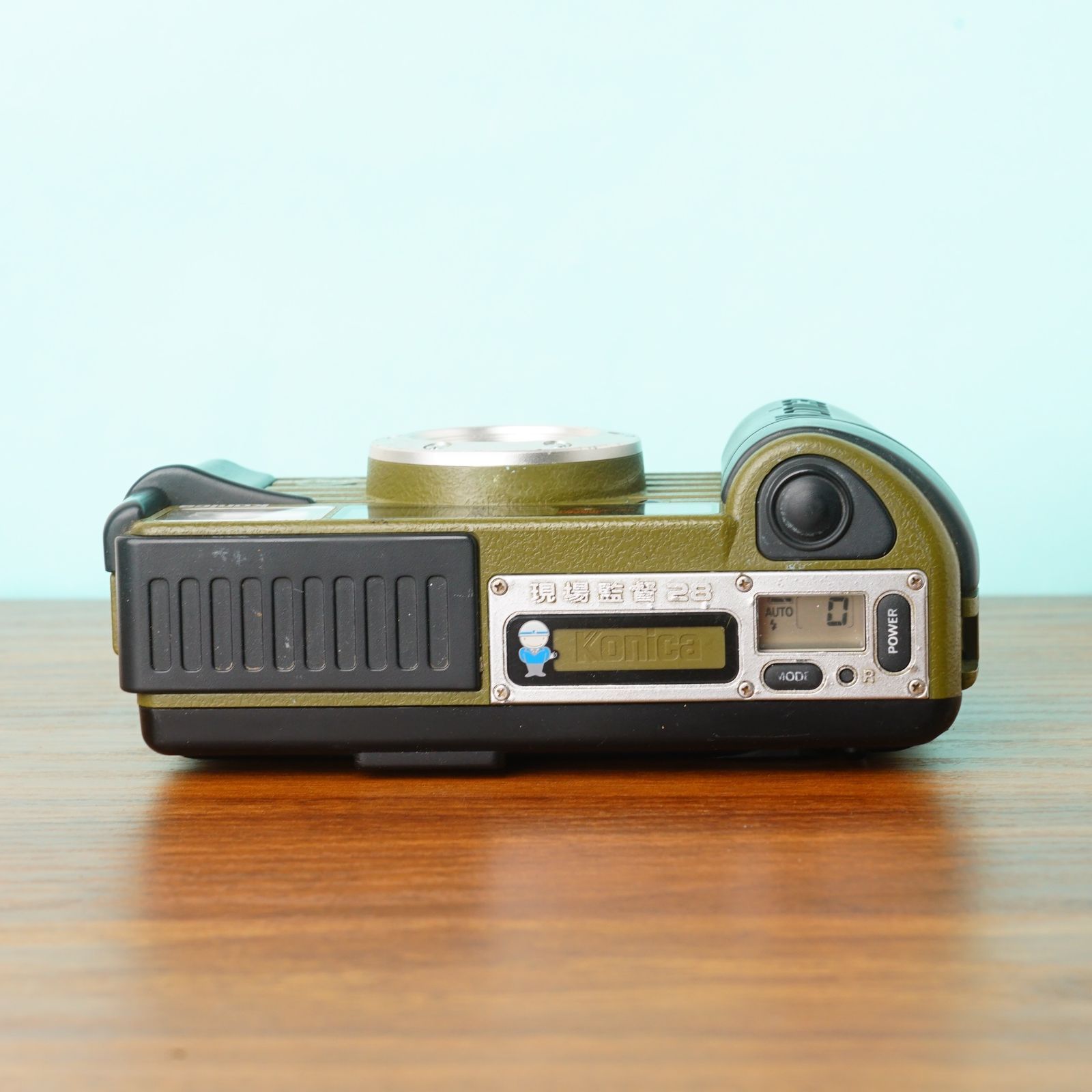 希少カラー◎完動品◎コニカ 現場監督 グリーン フィルムカメラ #263