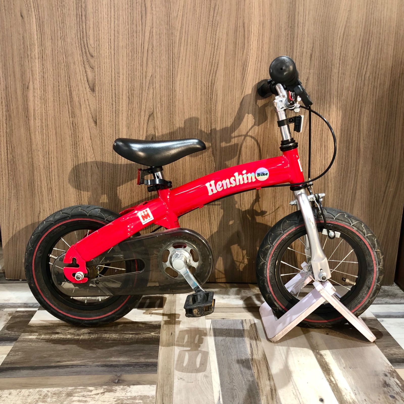 ビタミンファクトリー 幼児用自転車 赤