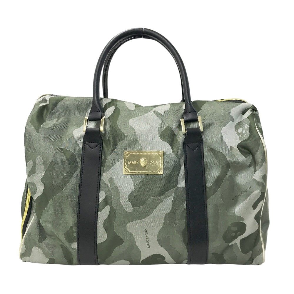 MARK & LONA カモフラ柄 ボストンバッグ/ ゴルフ マークアンドロナ