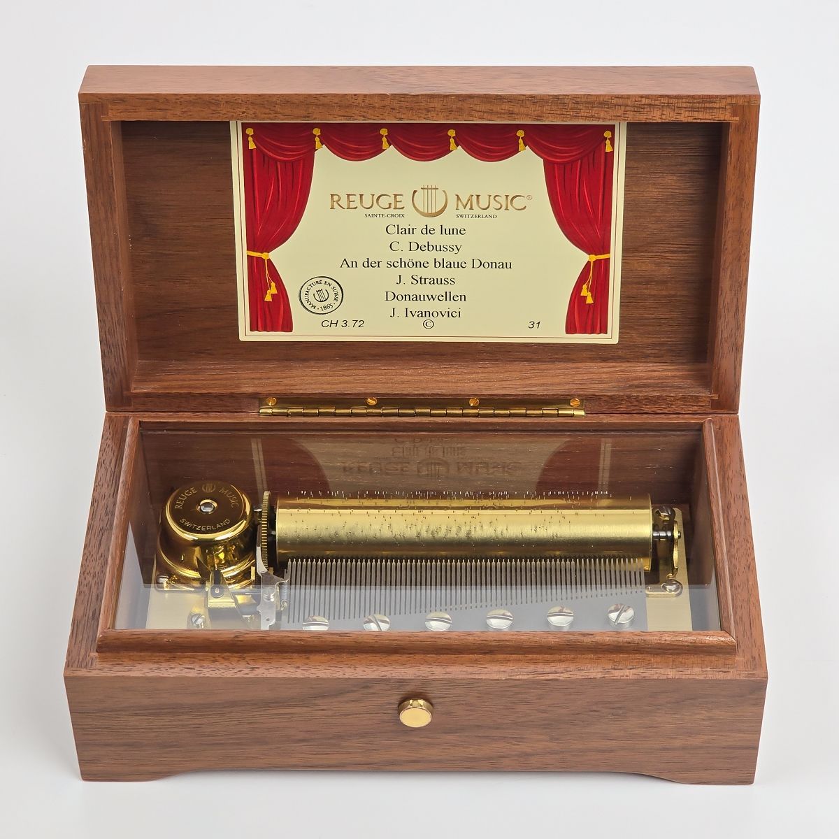 reuge リュージュ 木製オルゴール CATS Memory ヴィンテージREUGE