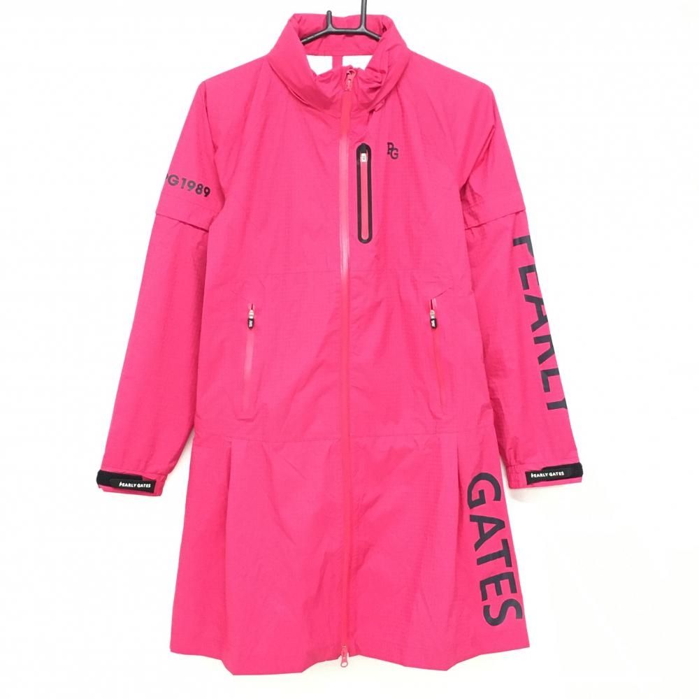 新品タグ付】パーリーゲイツ ゴルフ 2wayレインワンピース 袖脱着