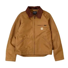 2026年最新】CarHartt デトロイトジャケット ブラウンの人気アイテム