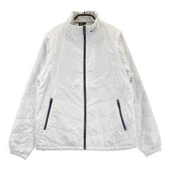 サイズ：L OAKLEY オークリー 2WAY 中綿 ジップジャケット ホワイト系