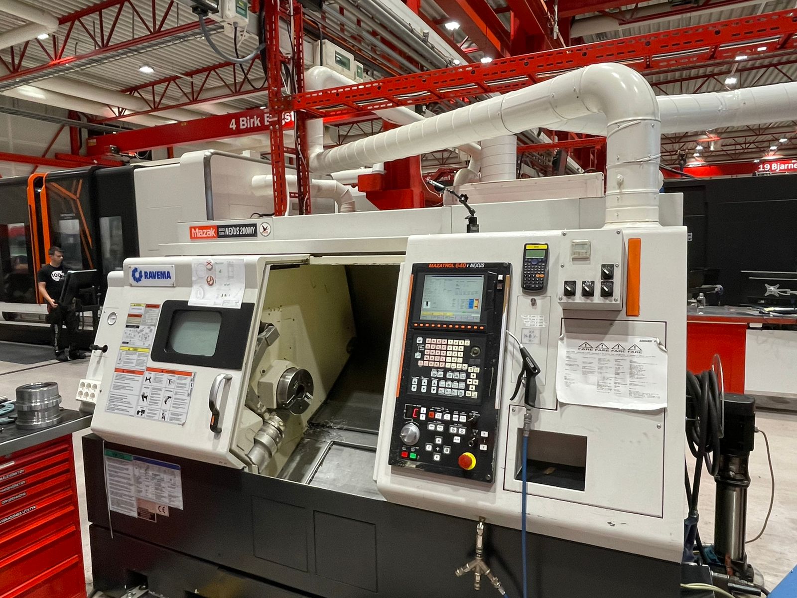 MAZAK - QT NEXUS 200 MY CNC Lathe with y-axis used | Mach4Metal