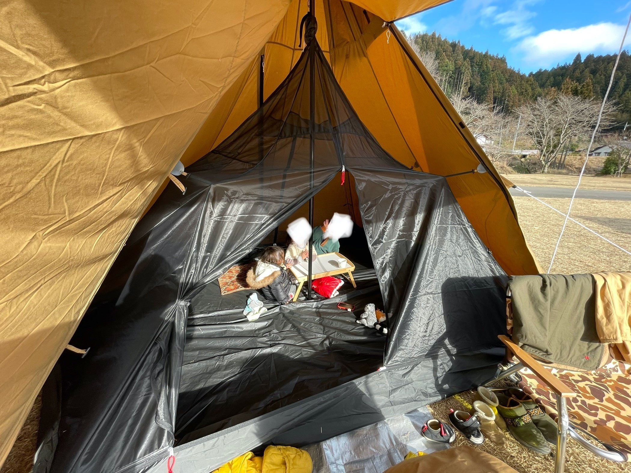 WAQ アルファ TC/FT テント キャプテンスタッグ グランドシート WAQ