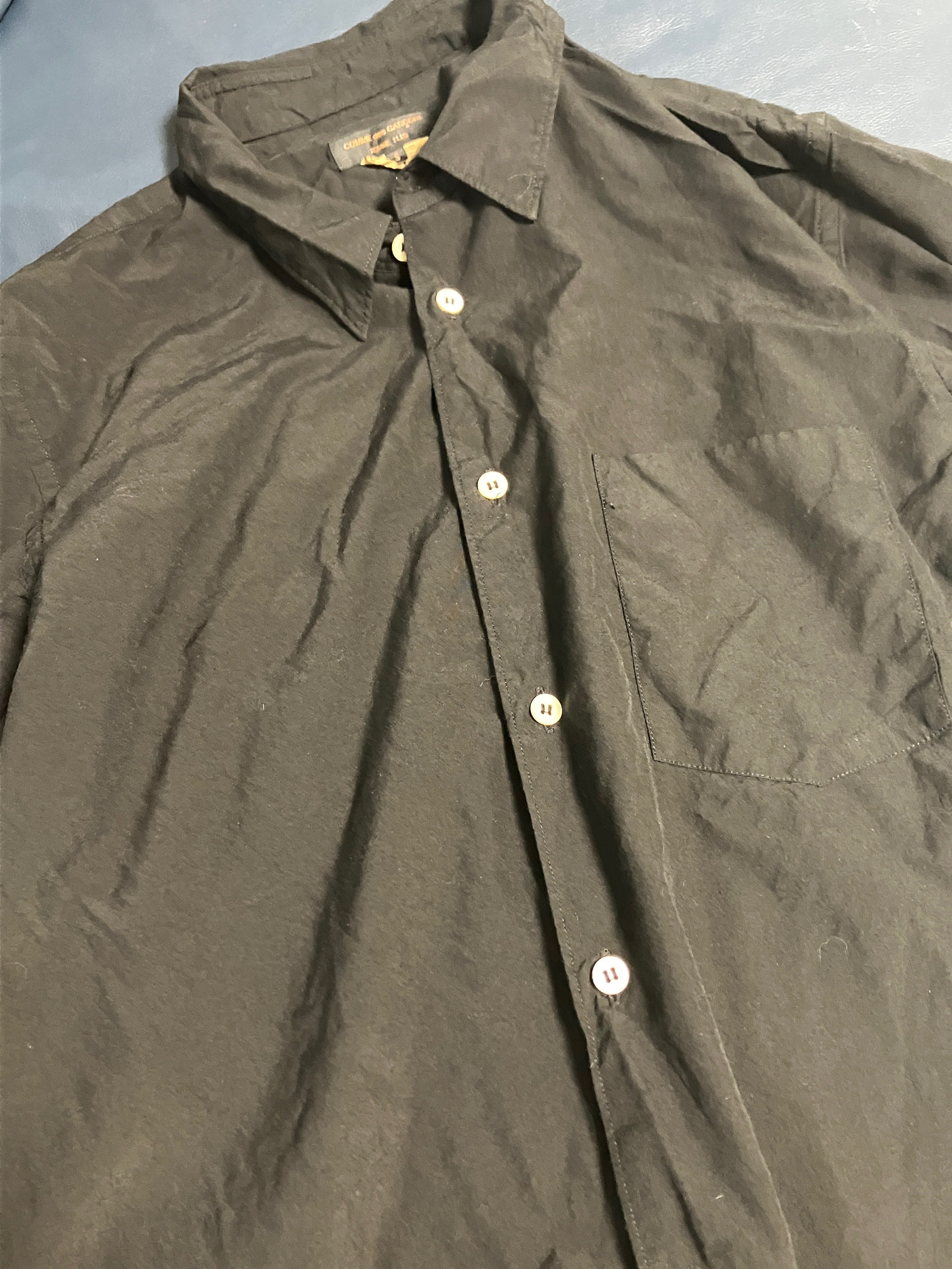 COMME des GARCONS HOMME PLUS ポリエステルシャツ｜ナン