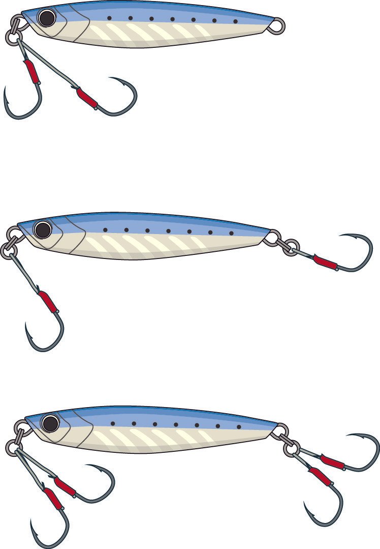 ジギング タイラバ タチジキ トンジギ アシストフック 引退 まとめ売り