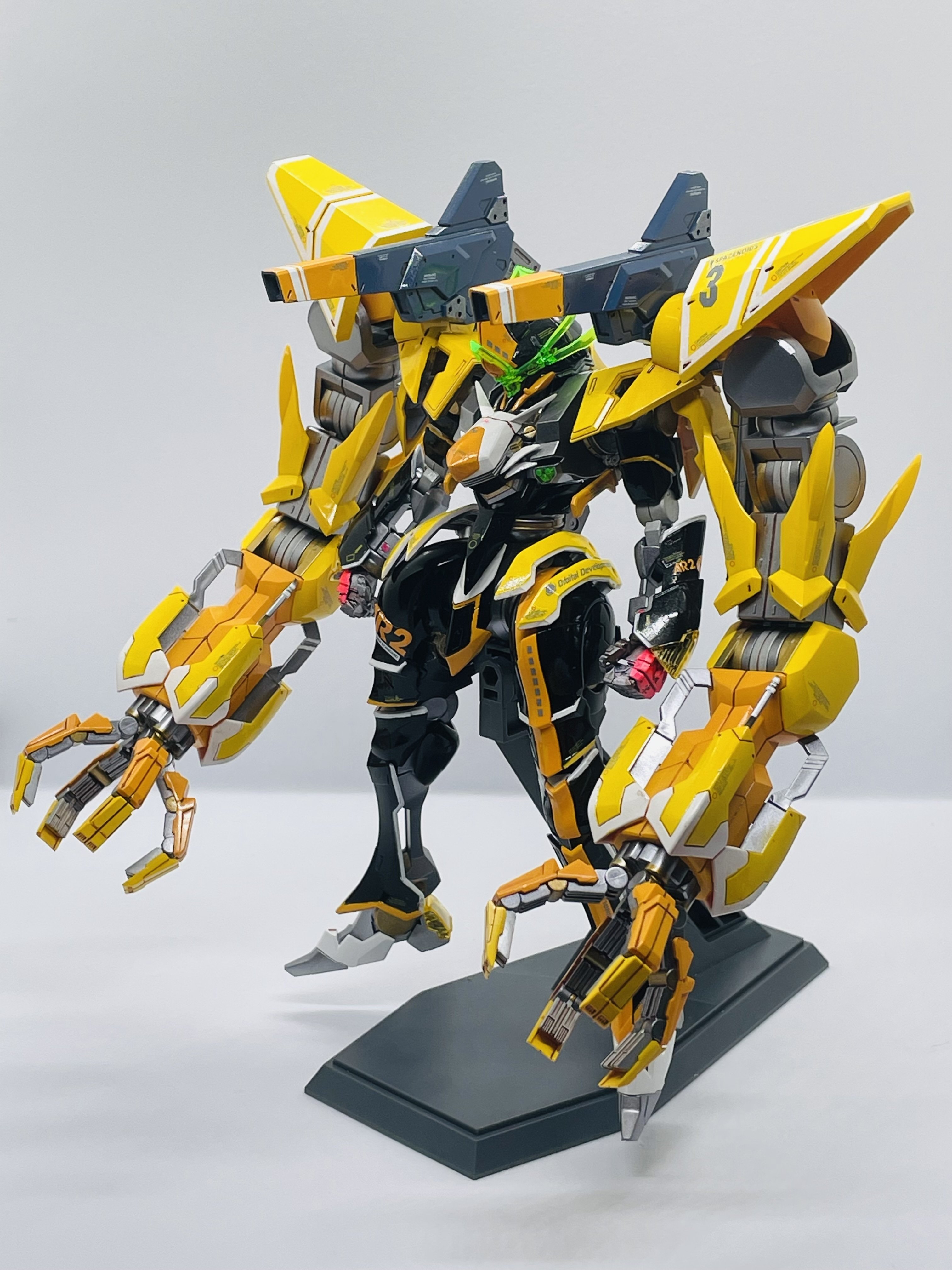 1/144ヴァルヴレイヴⅢ火神鳴をつくってみた｜こねこなめこ