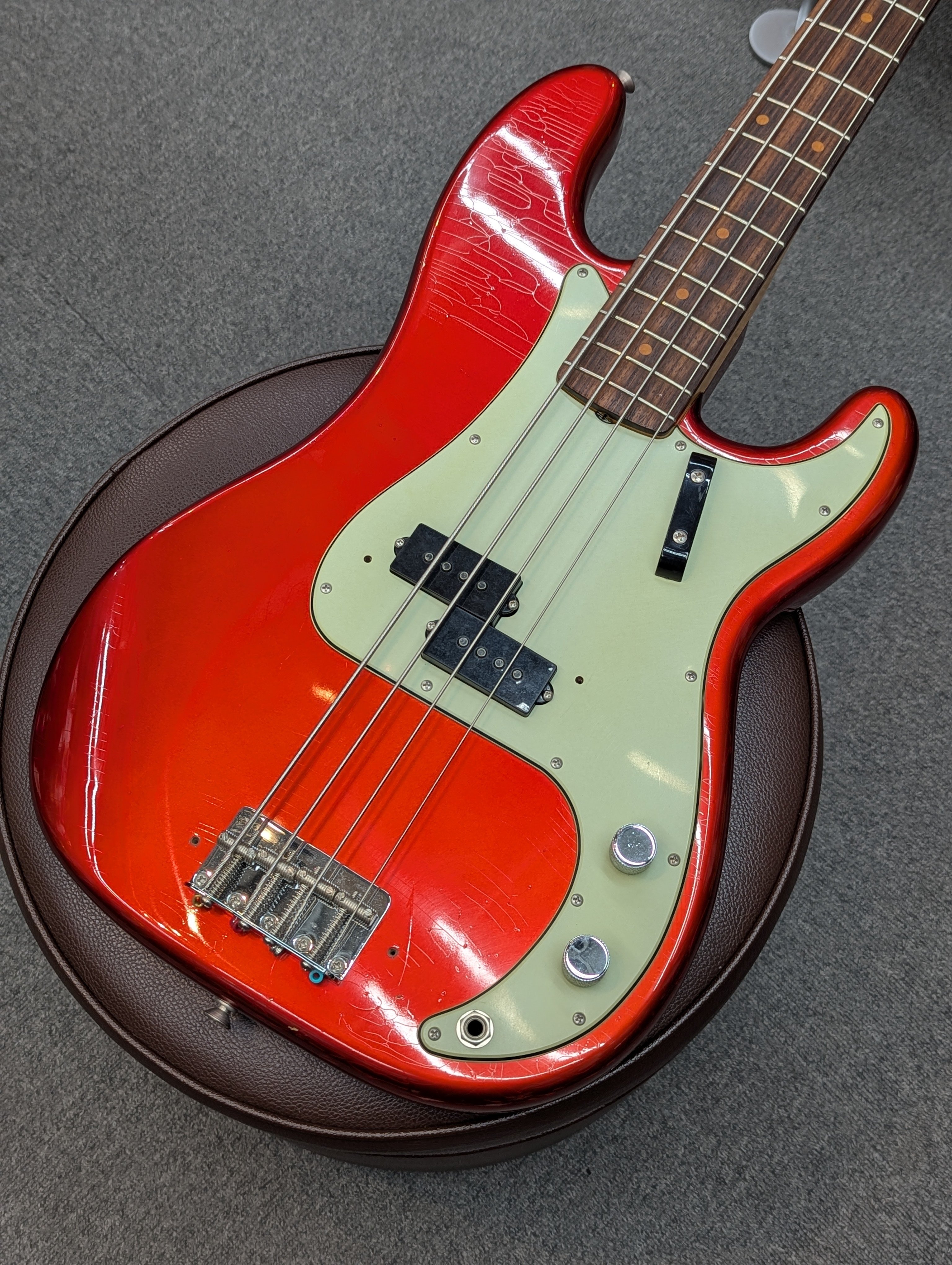 Fender Custom Shop “1960 Precision Bass Journeyman Relic –Candy