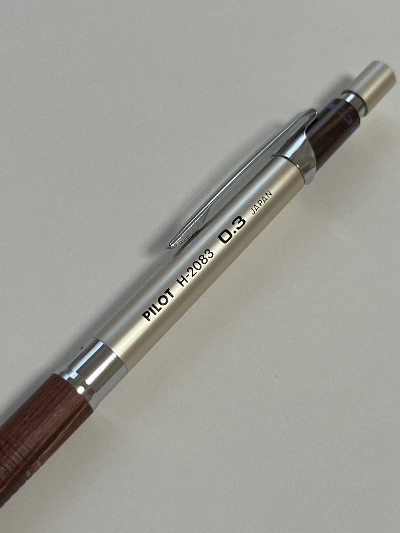 PILOT パイロット H-2083 シャーペン 木軸 0.3 廃盤 製図用 廃盤 PILOT