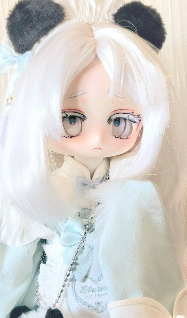 ドールカスタム】ウィッグ～完成へ｜fujino