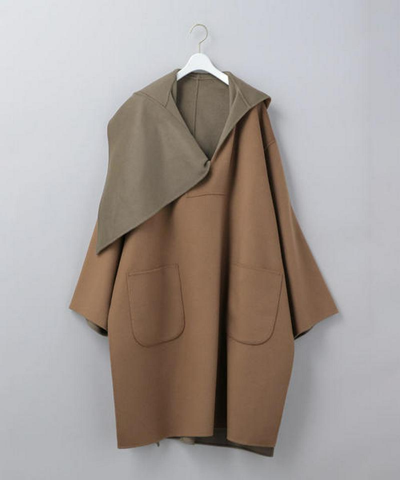 6（ROKU）(ロク)の「＜6(ROKU)＞REVER HOODED PULLOVER COAT/コート