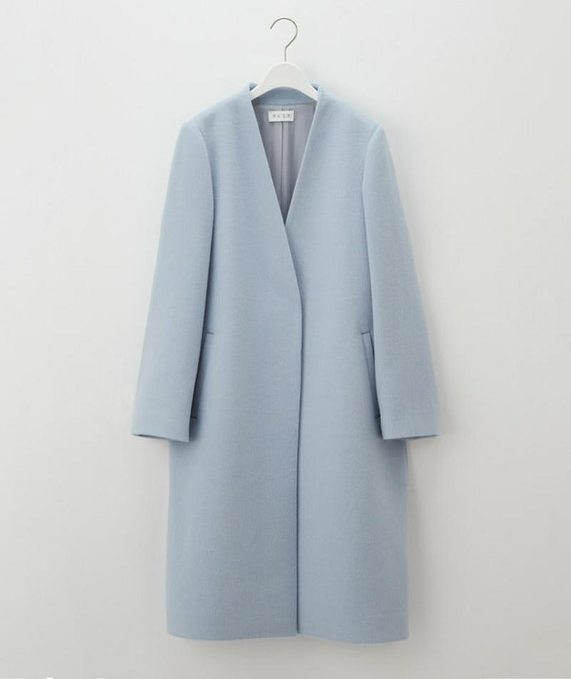 PLST(プラステ)の「PLST ウールモッサカラーレスコート」 - PARTE
