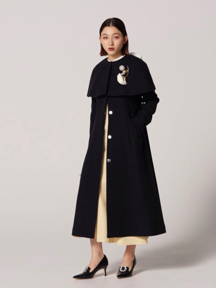 CELFORD(セルフォード)の「【限定】ケープ付きドレスコート」 - PARTE