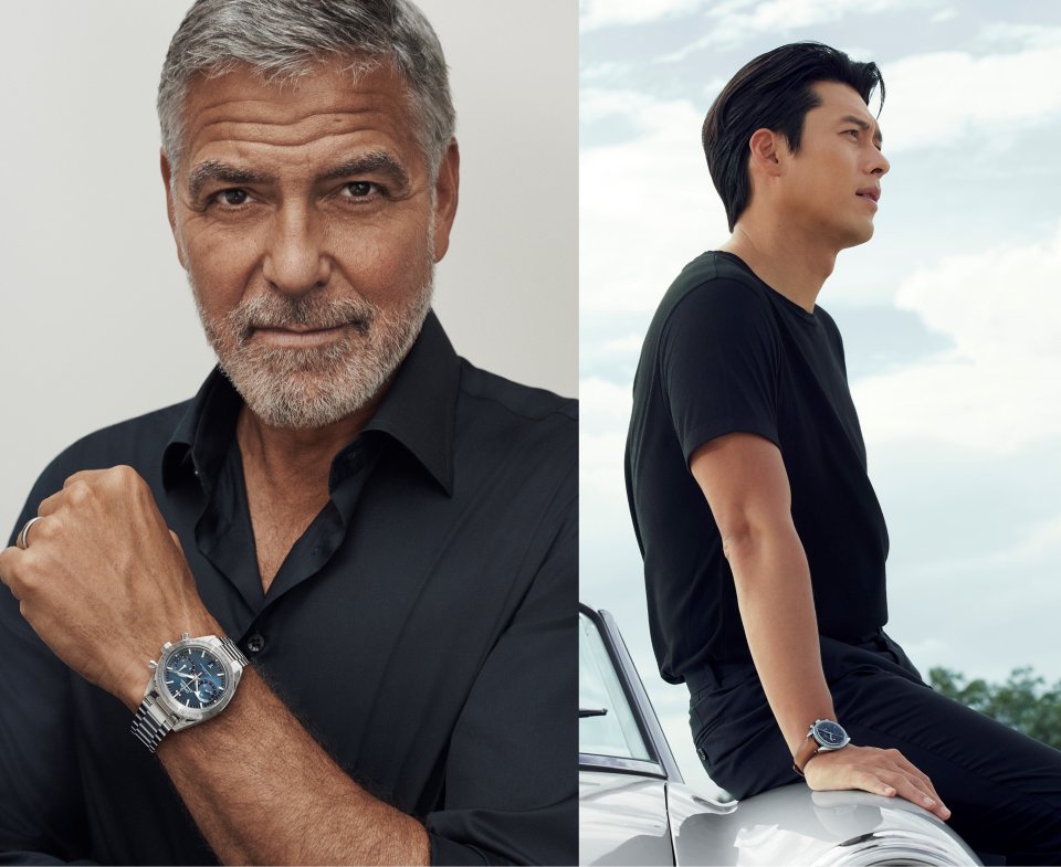 オメガ新作「スピードマスター '57 」キャンペーンの顔に ジョージ