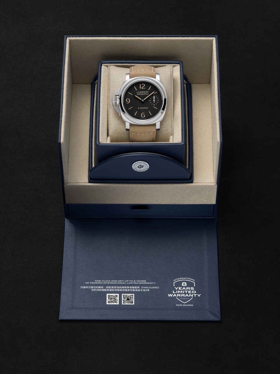 パネライ ルミノール デストロ オット ジョルニ 保証書、箱等完品