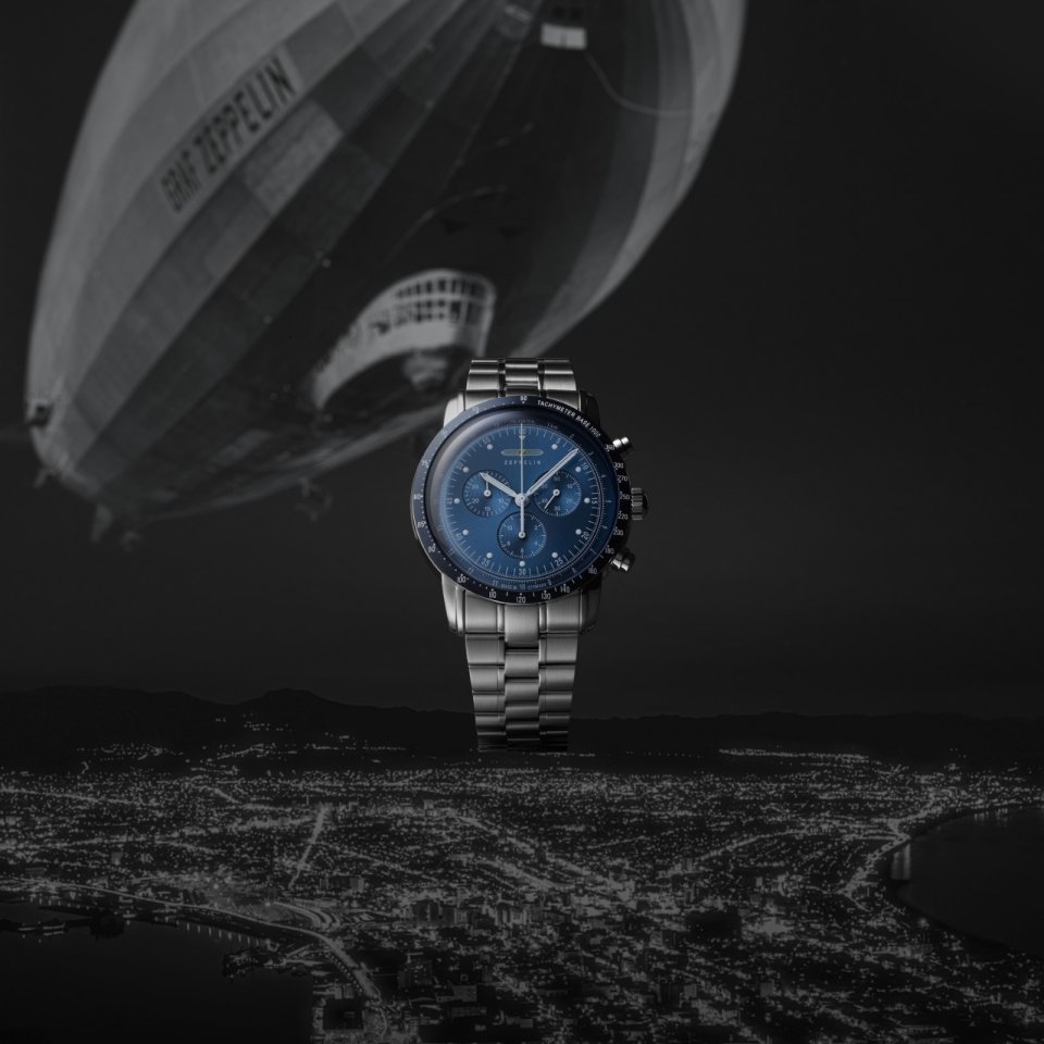 ZEPPELIN(ツェッペリン)の「100周年記念シリーズ 日本限定クロノグラフ