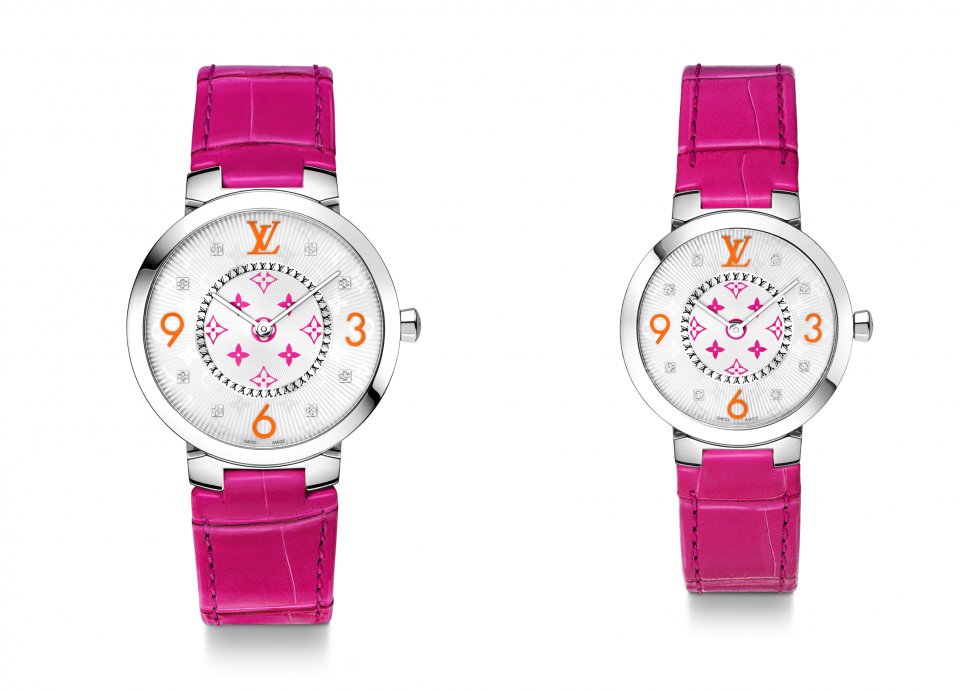 ルイ·ヴィトン 色鮮やかなバイカラーが目を引く「タンブール