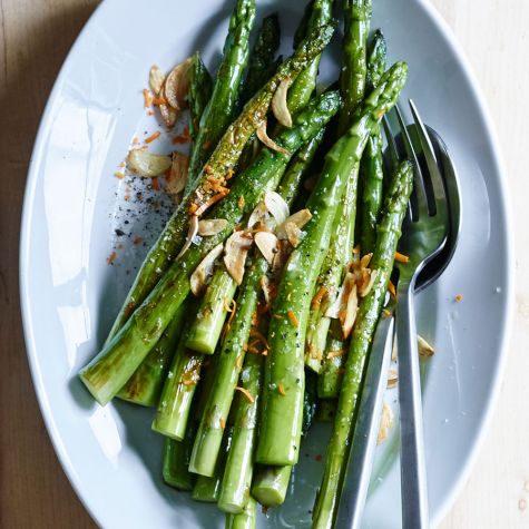 Roast Asparagus with Garlic and Orange Zest | Williams Sonoma