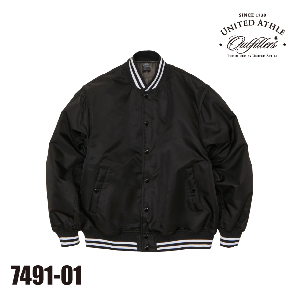 7491-01 スタジアムジャケット（中綿入）（S～XL）☆United Athle