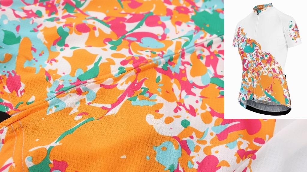 アソスミレGTサイクルジャージSサイズ オレンジ アソスミレGTサイクル